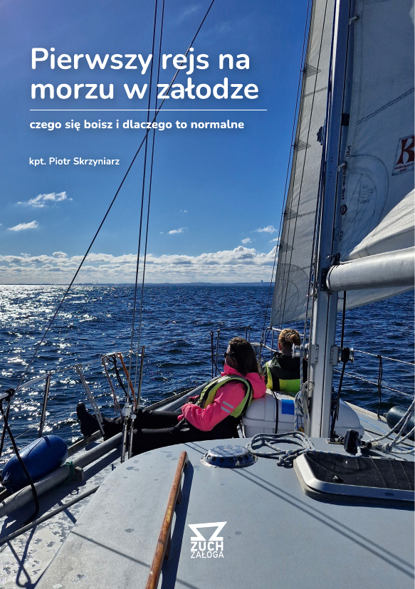 Okładka: Pierwszy rejs na morzu w „załodze"